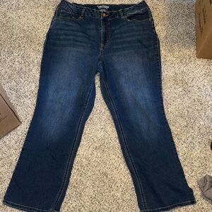Maurices Dark Blue Boot Cut Jeans